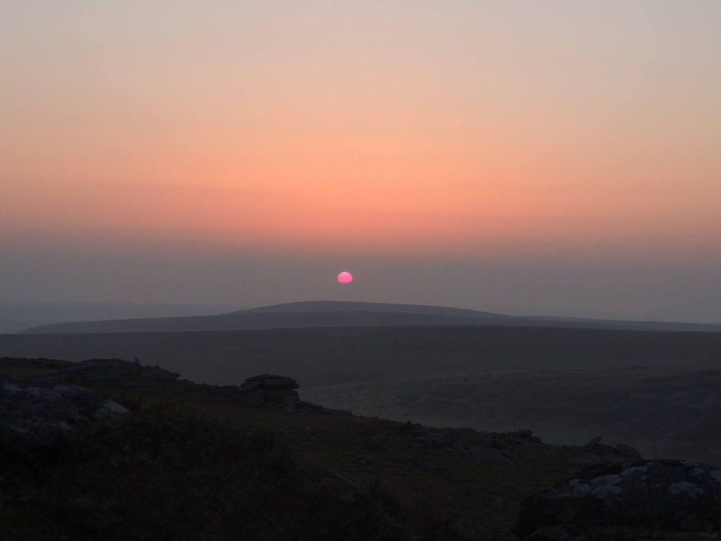 Autumn sunset Cornwall